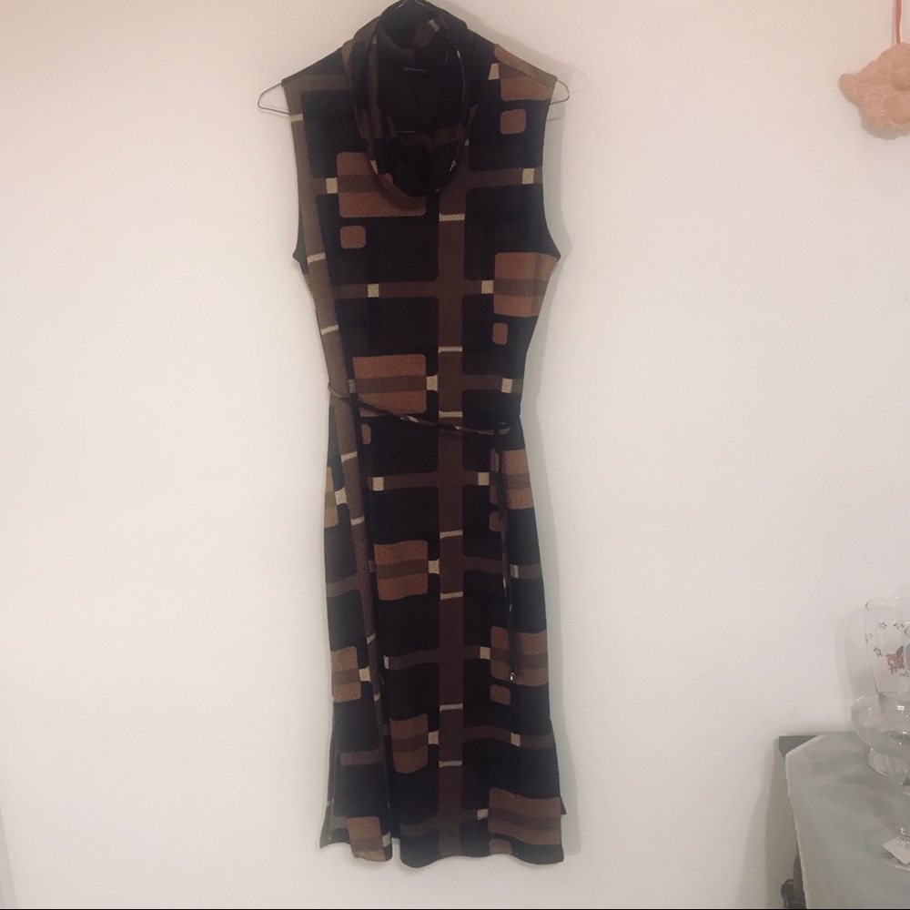 Trendy back in time fun long summer dress